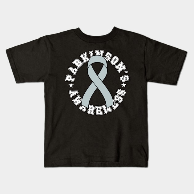 Parkinsons Disease Kids T-Shirt by oneduystore